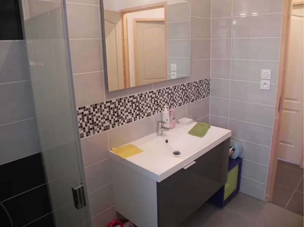 Heriveau Carrelage Carreleur A Larchamp En Mayenne 53 Salle De Bain Realisation 2